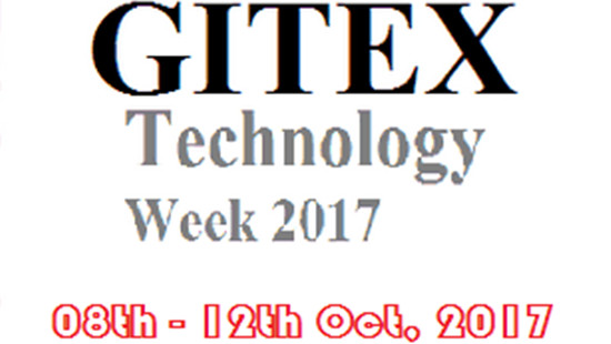 2017 GITEX SHOW - ยินดีต้อนรับคุณเข้าร่วมกับเราที่บูธ A3-5 ฮอลล์ 3 ระหว่างวันที่ 8-12 ตุลาคม 2560!